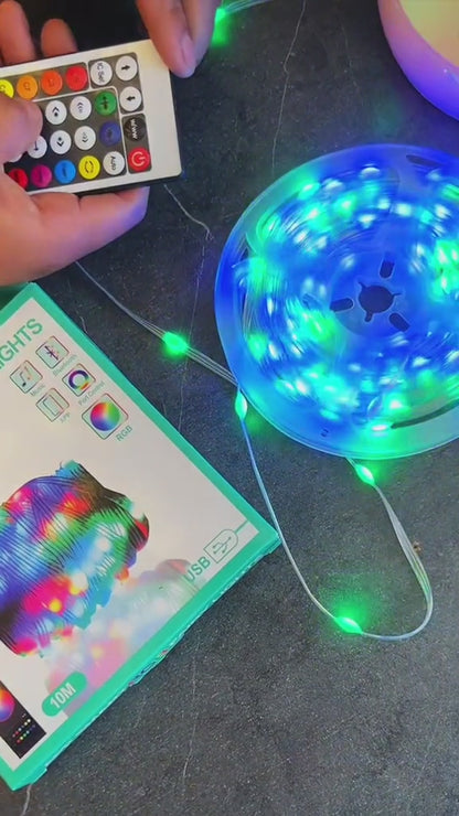 LUCES NAVIDAD RGB SMART X 10 MT